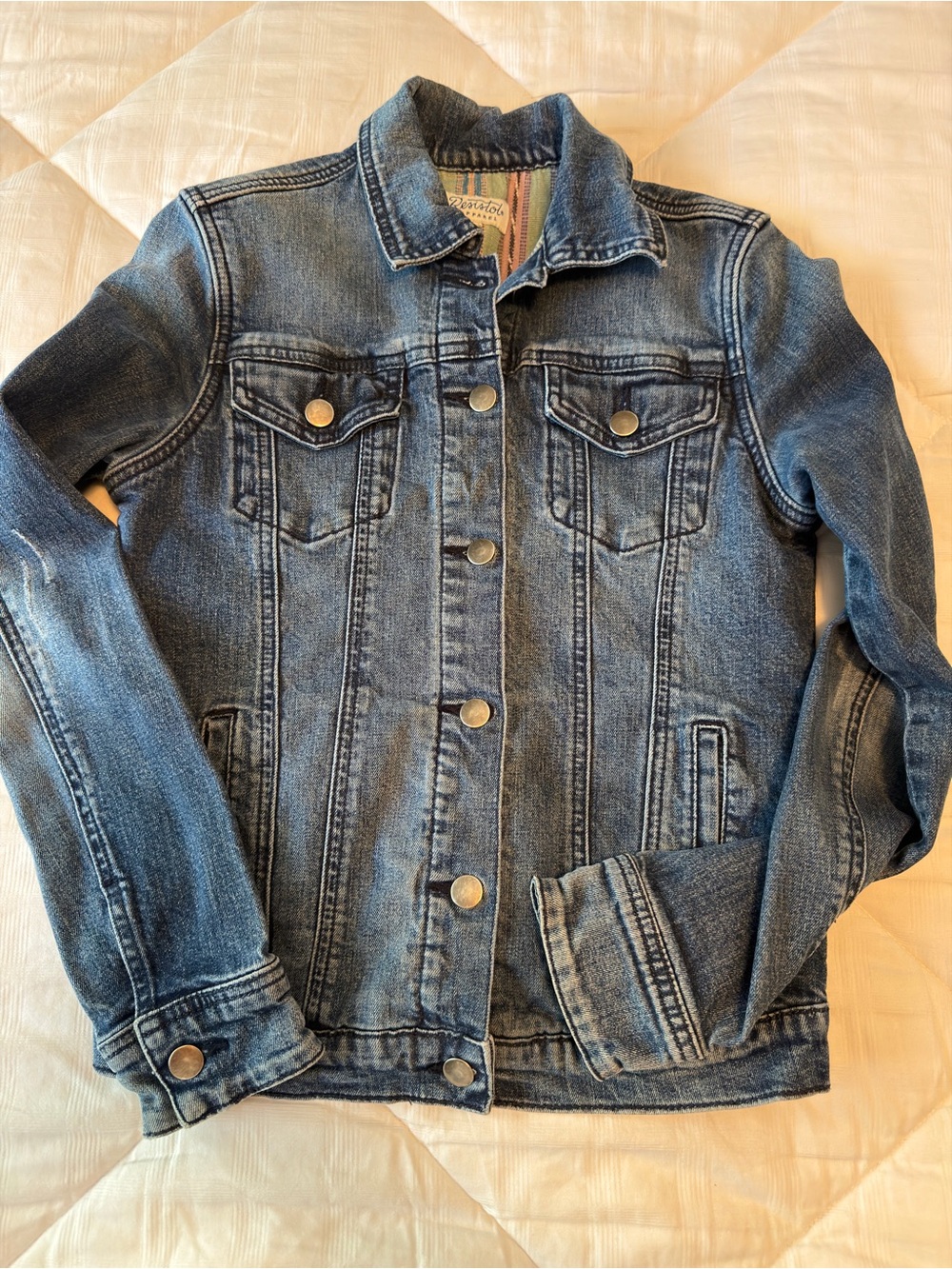 Resistol Apparel Western Denim Jacket